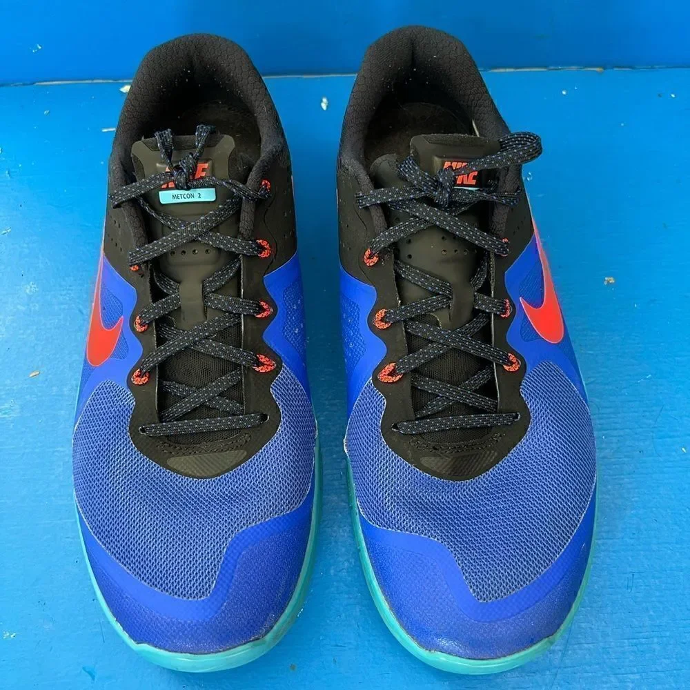 Nike Metcon 2 Mens CrossFit Training Running Sneakers Shoes US Sz 10 819899-464